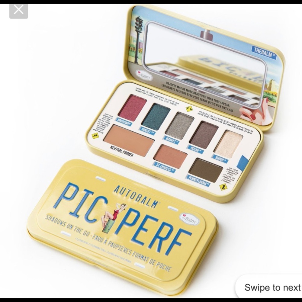 AutoBalm Pic Perf shadows on the go pallet